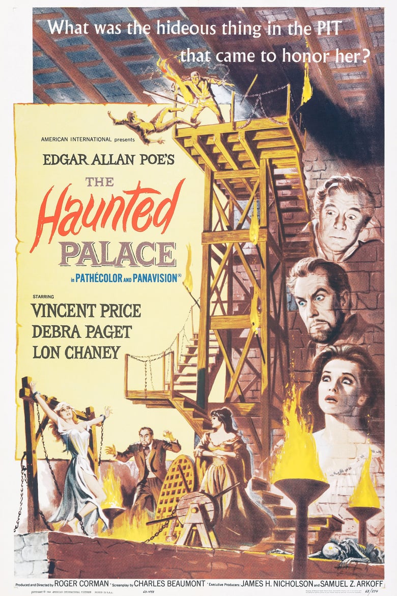 Poster for the movie "The Haunted Palace"