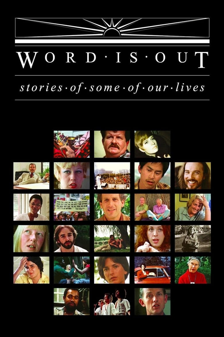 Poster for the movie "Word Is Out: Stories of Some of Our Lives"