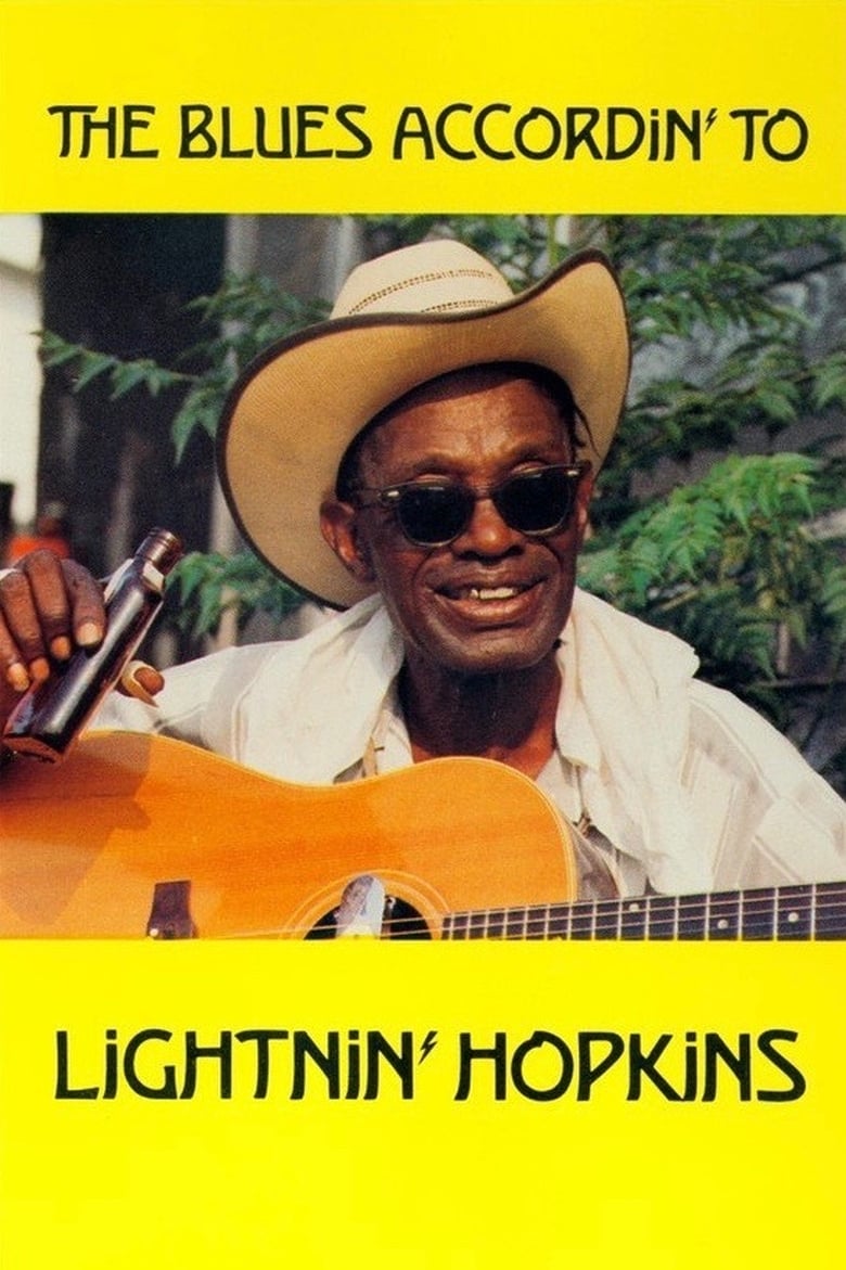 Poster for the movie "The Blues Accordin' to Lightnin' Hopkins"
