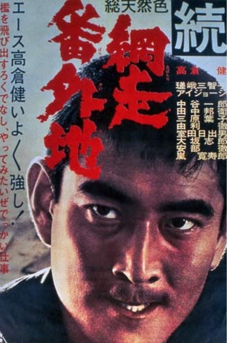 Poster for the movie "Prison Walls of Abashiri, Part 2"
