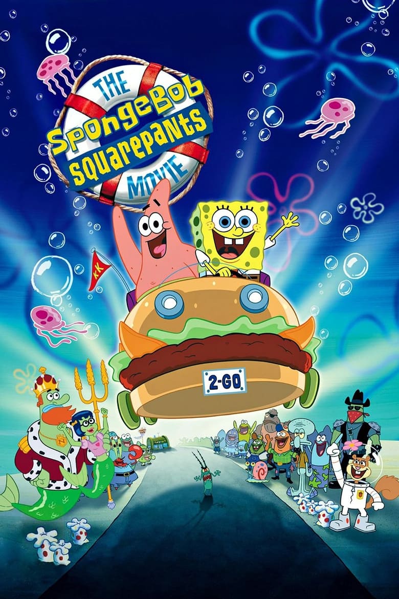 Poster for the movie "The SpongeBob SquarePants Movie"